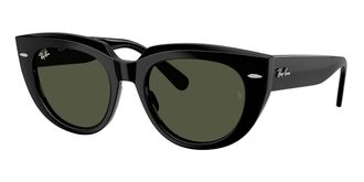 Ray-Ban RB2286F Doreen Asian Fit 901/31 Womens Sunglasses Black Size 52