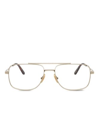 Ray-Ban William rectangle-frame glasses - Gold