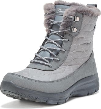 Skechers womens Easy Going - Frostline, Charcoal, 5 UK