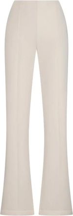 Blumarine Pantalone Largo in Neoprene - - Trousers - Donna - Beige - M
