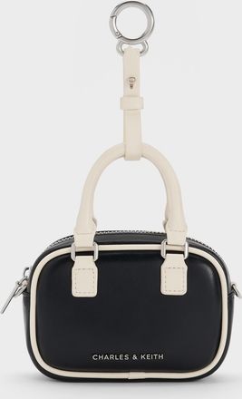 Charles & Keith Sianna Two-Tone Bag Charm