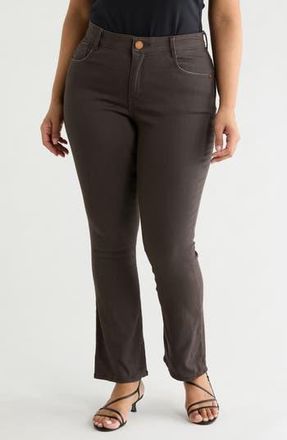 Democracy AbSolution High Waist Itty Bitty Boot Jeans in Espresso at Nordstrom Rack, Size 24 W