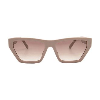 Marc Jacobs Cat-Eye Full Rim Sunglasses - Beige
