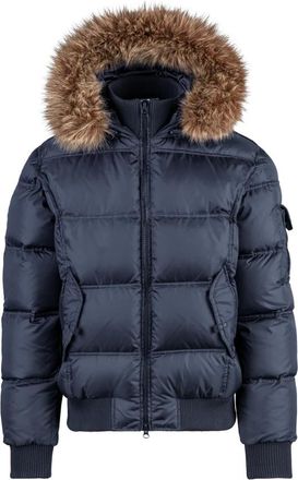 Bomboogie Heren, Jassen, Blauw, Maat: 2XL Synthetisch