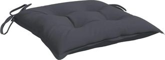 vidaXL Cojines Sillas De Jard&iacute;n 6 Uds Tela Oxford Antracita 50x50x7 Cm Vidaxl