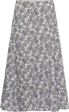 Part Two Donia PW Rok - Dames - Midirokken - Blauw - XS - Katoen - Rokken