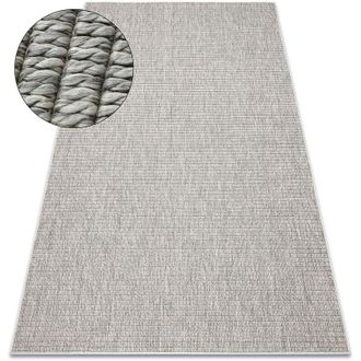 RugsX Rugsx - Alfombra Origi 3583 Gris - Hilo De Sisal Tejido Plano Grey 116x170 Cm