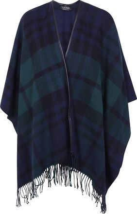 Ralph Lauren Poncho Fringed Ruana
