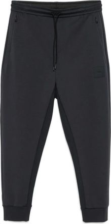 BOSS Pantaloni sportivi con applicazione - Blu