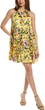 Borgo De Nor Borgo De Nor Maggie Silk-Blend Mini Dress