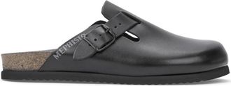 Mephisto Stijlvolle Nathan Sandaal voor Heren - Heren - Slip ons - Zwart - 39 EU - Leer - Schoenen