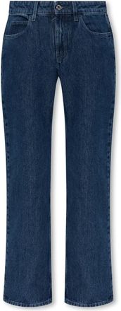 Off-white Jeans met Rechte Pijpen - Dames - Regular Fit Jeans - Blauw - W30 - Katoen - Jeans