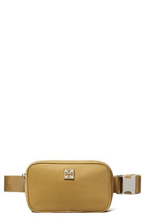 Tory Burch Virginia Nylon Belt Bag in Wheat at Nordstrom