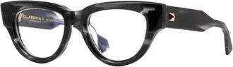 Valentino Eyeglasses Square Full Rim, Crystal Burgundy Frame And Clear Demo Lens Lens Vlx-125B