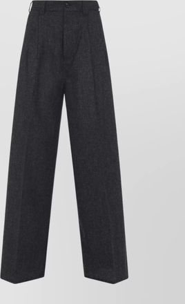 Maison Margiela wide-leg trousers with belt loops and pockets