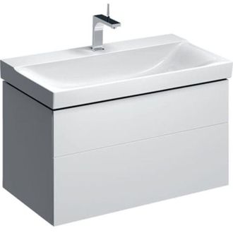 Keramag Geberit Xeno 2 Mueble Bajo Lavabo 880x530x462mm, 2 Cajones