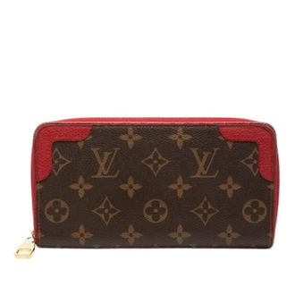 Louis Vuitton Pre-owned Wallets, female, Brown, Size: ONE SIZE Pre-owned Zip Around Wallet