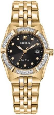 Citizen Eco-Drive Bracelet Watch, 28mm in Gold at Nordstrom Rack