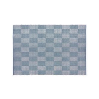 HAY Check Teppich, 170 x 240 cm, hellblau S check