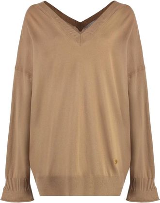 Stella McCartney Mujer, Jerseys, Marrón, Talla: M