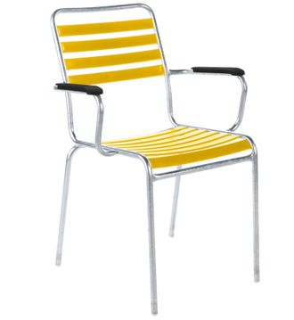 Schubiger M&ouml;bel L&auml;ttlistuhl Rigi mit Armlehnen