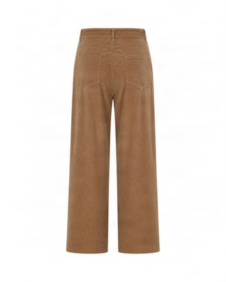 Max Mara Ribbed Cotton Trousers - Beige