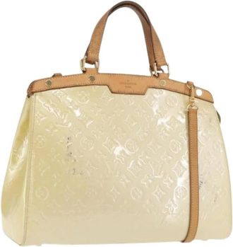Louis Vuitton Pre-owned Handbags, female, Beige, Size: ONE SIZE Pre-owned Leather Handbag