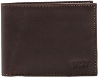 Levi's Geldb&ouml;rse LEVIS LEVIS CASUAL CLASSICS HUNTE COIN BIFOLD - BATWIN, Herren, braun (schwarz, braun), Rindsleder, Basic, Kleinlederwaren Geldb&ouml;rse, im pra