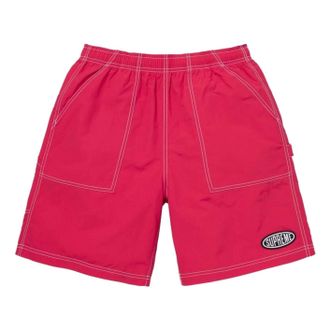 SUPREME SS26 Nylon Painter Short Magenta SUP-SS26-298-RED