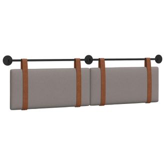 vidaXL Cabecero Colgante Taup&eacute; Pu Antiguo Vidaxl
