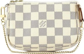 Louis Vuitton Pochette Accessoires Damier Mini clutch bag - Wit