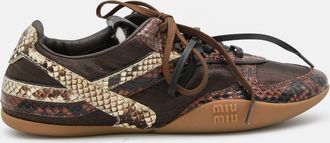 Miu Miu Brown Sneakers