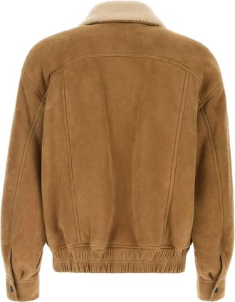 Saint Laurent Detail Jacket - Beige
