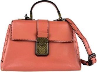 Bottega Veneta Pre-owned Handbags, female, Pink, Size: ONE SIZE Pre-owned