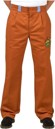 Dickies Garment Dye 874 Pant - Heren - Straight fit broeken - Oranje - W32 - Katoen - Broeken