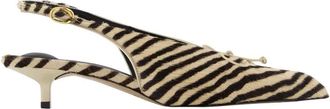 Jacquemus Les Slingbacks Cubisto B - Dames - Pumps - Beige - 39 EU - Leer - Schoenen