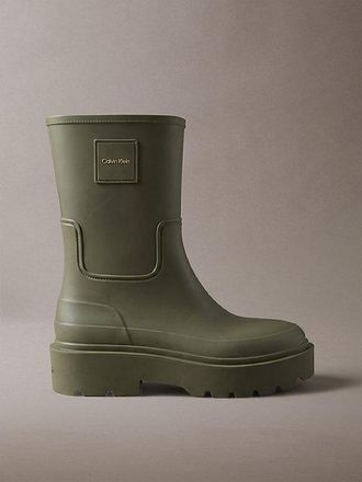 Calvin Klein Botas De Agua Con Tac&oacute;n Y Suela Flexible