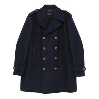 Dolce & Gabbana B0665 Cappotto - - Coats - Uomo - Blu - M