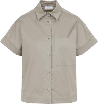 PESERICO Beige Cotton Shirt