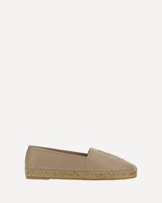 Saint Laurent Espadrillas in pelle dagnello Woman 37.5