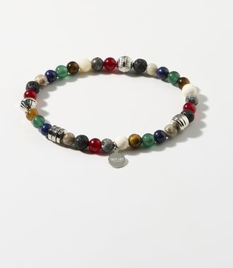 Mon Art Mens Small mixed-bead bracelet