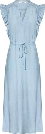 Co'Couture Jurk - Dames - Casual kleedjes - Blauw - M - Kleedjes