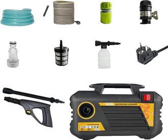 OEM Limpiadora De Alta Presi&oacute;n, 3 Modos De Pulverizaci&oacute;n, Dise&ntilde;o Ergon&oacute;mico, Color Naranja