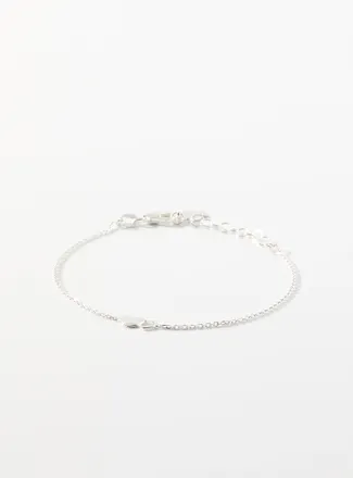 Clio Blue Womens Small interlaced heart bracelet