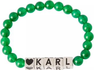 Karl Lagerfeld Bracelets - K/Beads Karl Cube Bracelet - green - Bracelets for ladies