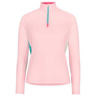 Kari Traa Leah Half Zip Funktionsshirt f&uuml;r Damen | rosa