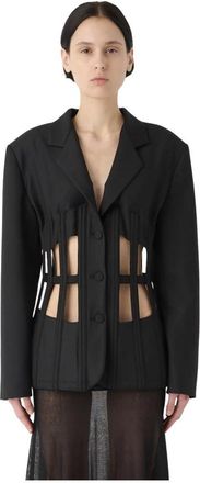 Meimeij Blazer - Dames - Blazers - Zwart - XS - Jassen