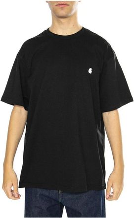 Carhartt Work in Progress S/S Madison T-Shirt - Heren - T-shirts - Zwart - L - Katoen - Tops