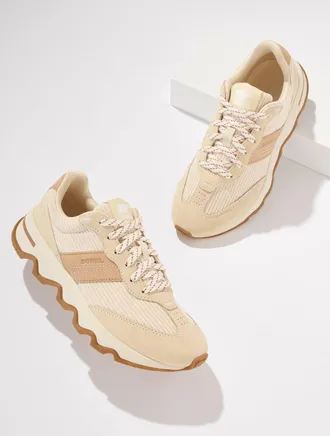 Sorel Kinetic Ember Sneakers - Bleached Ceramic/Gum - 10 1/2 M Talbots