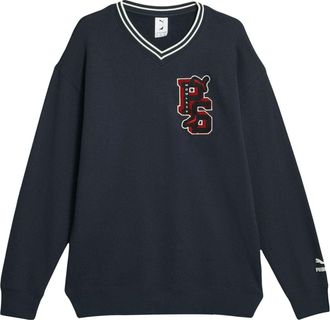 Puma x STAPLE V Neck Crew TR New Navy 622243-16